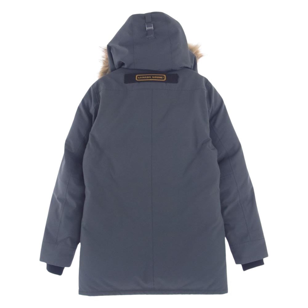CANADA GOOSE カナダグース 3438JM 国内正規品 サザビーリーグタグ ジャスパー ファーフード付き ダウンジャケット グレー系 S【中古】