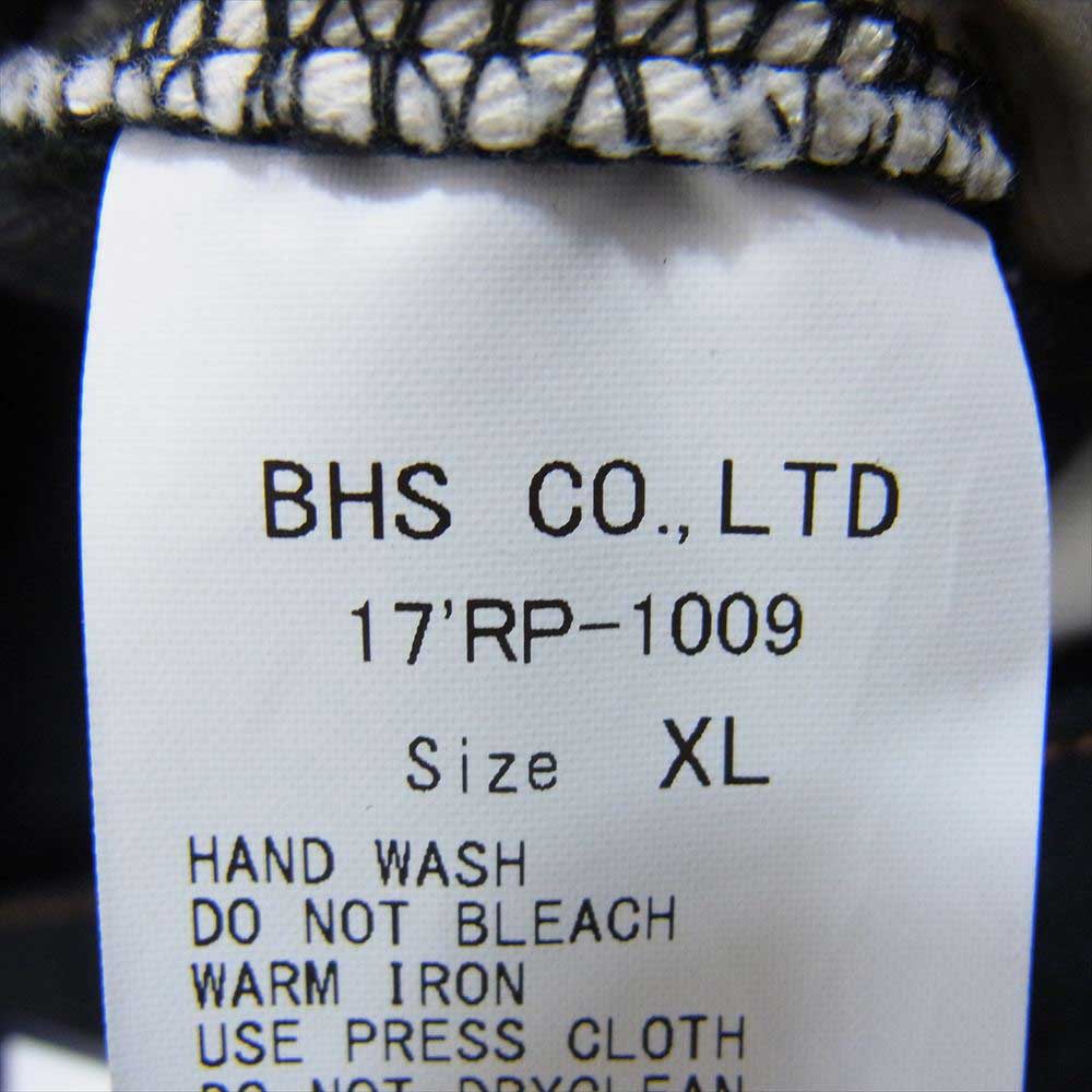 RATS ラッツ 17'RP-1009 5ポケット デニム パンツ ブラック系 XL【中古】