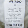 WEIRDO ウィアード × WIND UP ワインドアップ ワイド テーパード 1タック パンツ グレー系 36【中古】