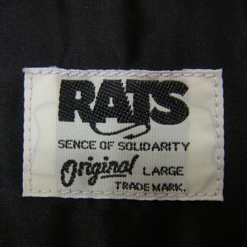 RATS ラッツ 09’RCS-0903 ネイティブ柄 プリント コーデュロイ オープンカラー 長袖 シャツ ブラック系 L【中古】