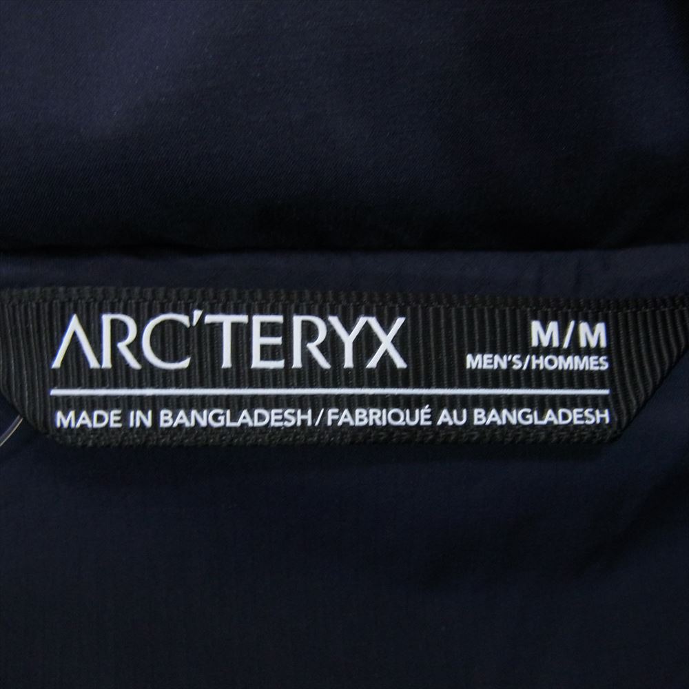 ARC'TERYX アークテリクス NODIN JK ノディン ナイロン ジャケット マウンテンパーカー ブラックサファイア ネイビー系 M【極上美品】【中古】