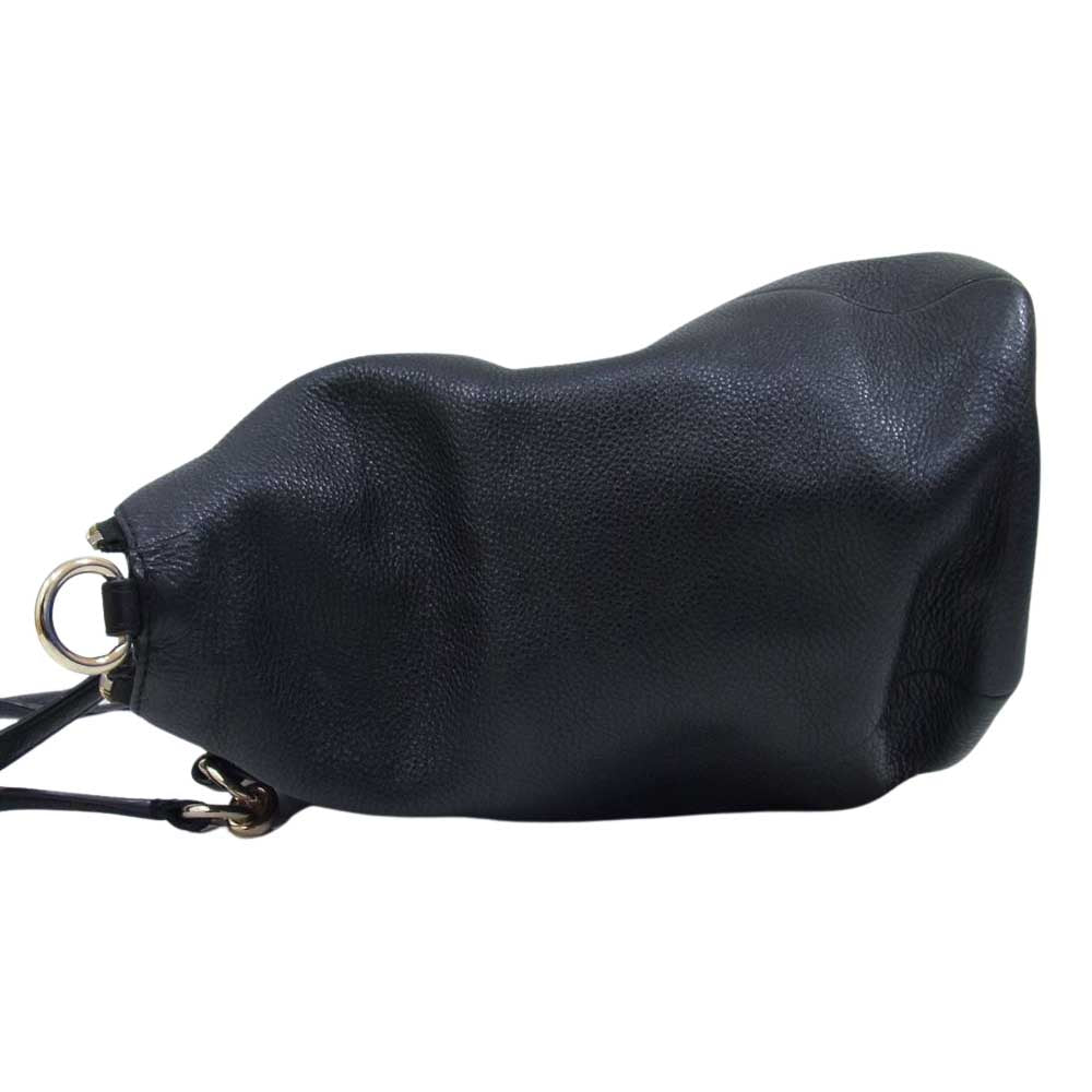 COACH コーチ F36591 ケイシー サッチェル レザー ハンドバッグ ブラック系【中古】