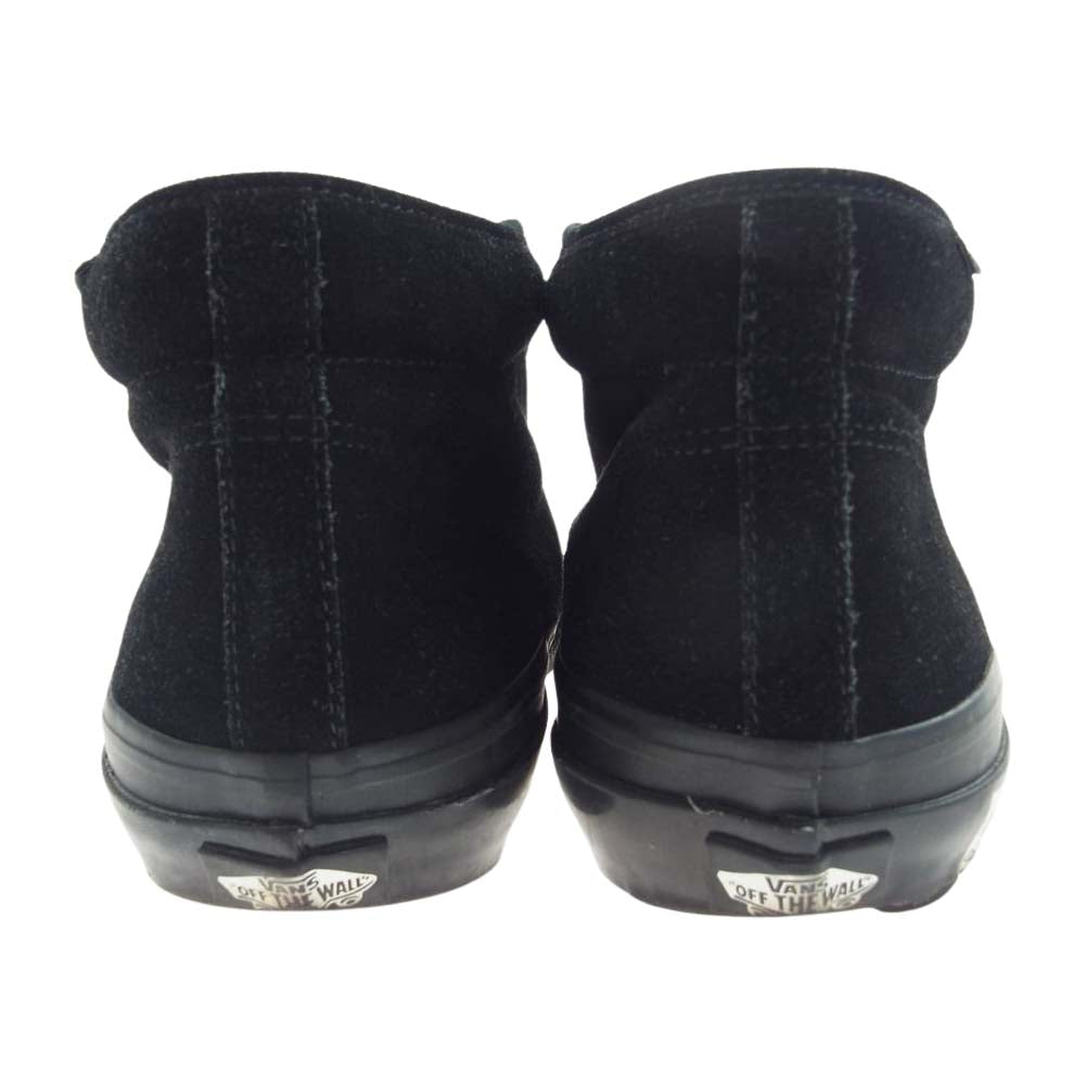 N.HOOLYWOOD エヌハリウッド 15FW-I × VANS バンズ  CHUKKA BOOT チャッカ スエード スニーカー ブラック系 28cm【中古】