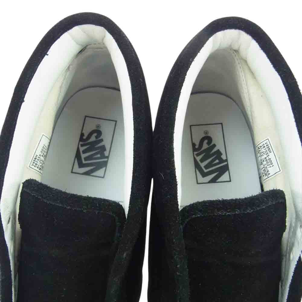 N.HOOLYWOOD エヌハリウッド 15FW-I × VANS バンズ  CHUKKA BOOT チャッカ スエード スニーカー ブラック系 28cm【中古】