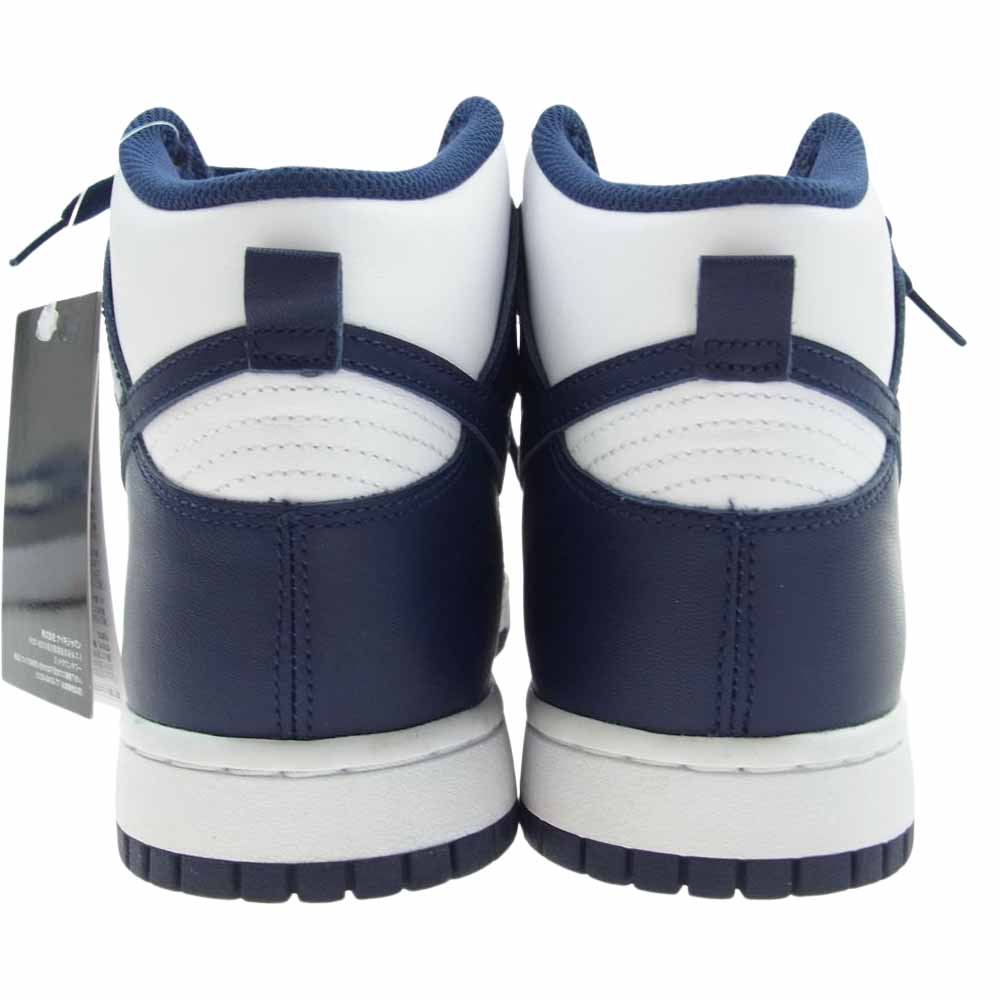 NIKE ナイキ DD1399-104 Dunk High Championship Navy ダンク ハイ チャンピオンシップ ネイビー スニーカー ホワイト系 ネイビー系 28cm【中古】