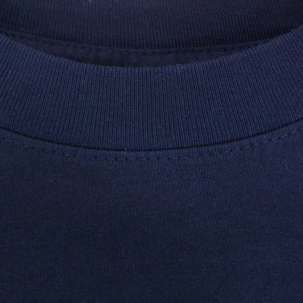 ユースリーダー ロゴ刺繍 ロングスリーブ Tシャツ カットソー ブラック系 2XL【美品】【中古】