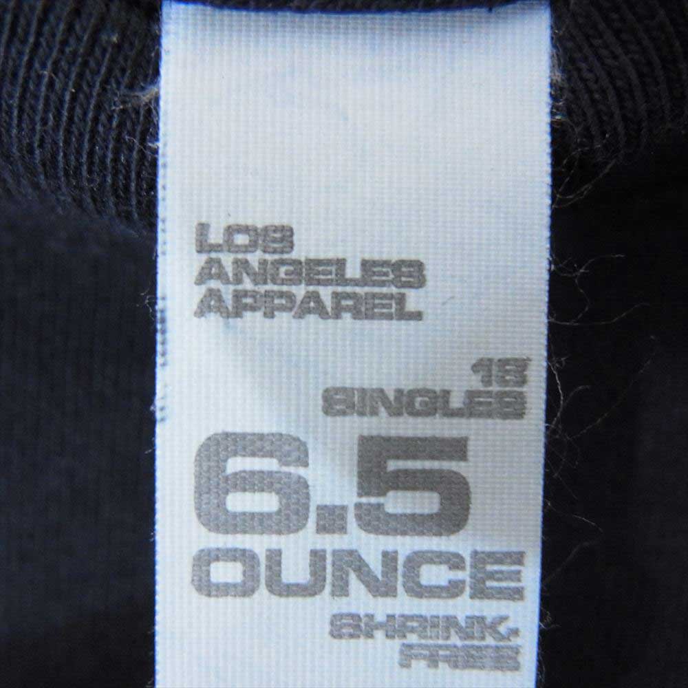 ユースリーダー ロゴ刺繍 ロングスリーブ Tシャツ カットソー ブラック系 2XL【美品】【中古】