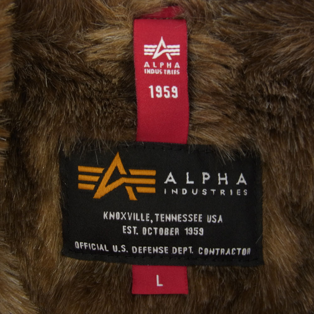ALPHA アルファ TA1395-116 N-1 デッキジャケット ブラウン系 L【中古】