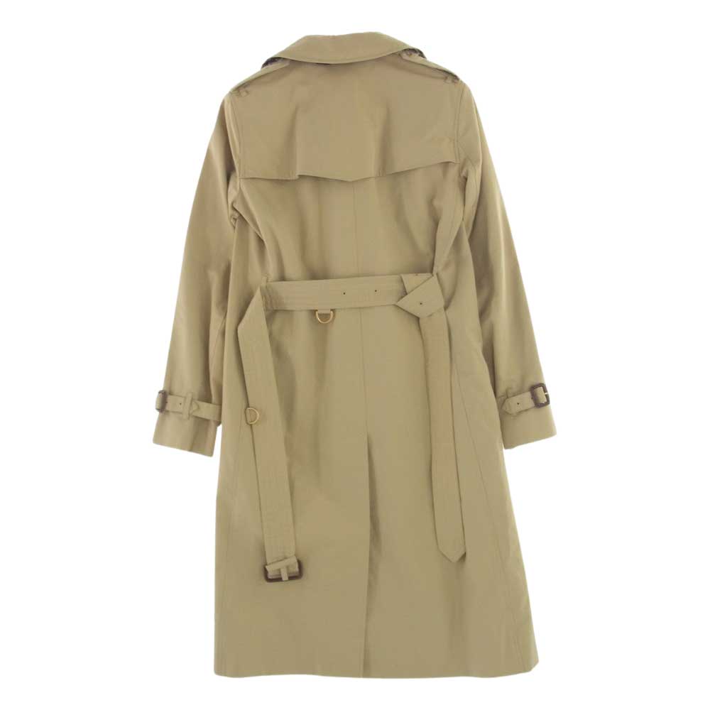 BURBERRY バーバリー GBBURLIMCAS 2850 68Q 国内正規品 英国製 KENSINGTON 裏地ノバチェック ケンジントン トレンチコート ベージュ系 UK4/US2/IT36【中古】