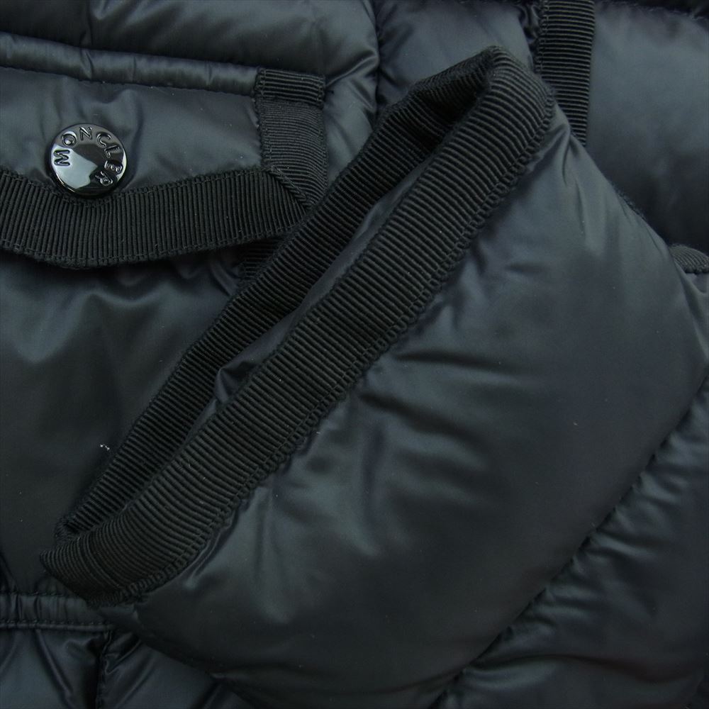 MONCLER モンクレール D29349 30005 53048 HERMINE エルミンヌ ロング ダウンコート  ブラック系 1【中古】