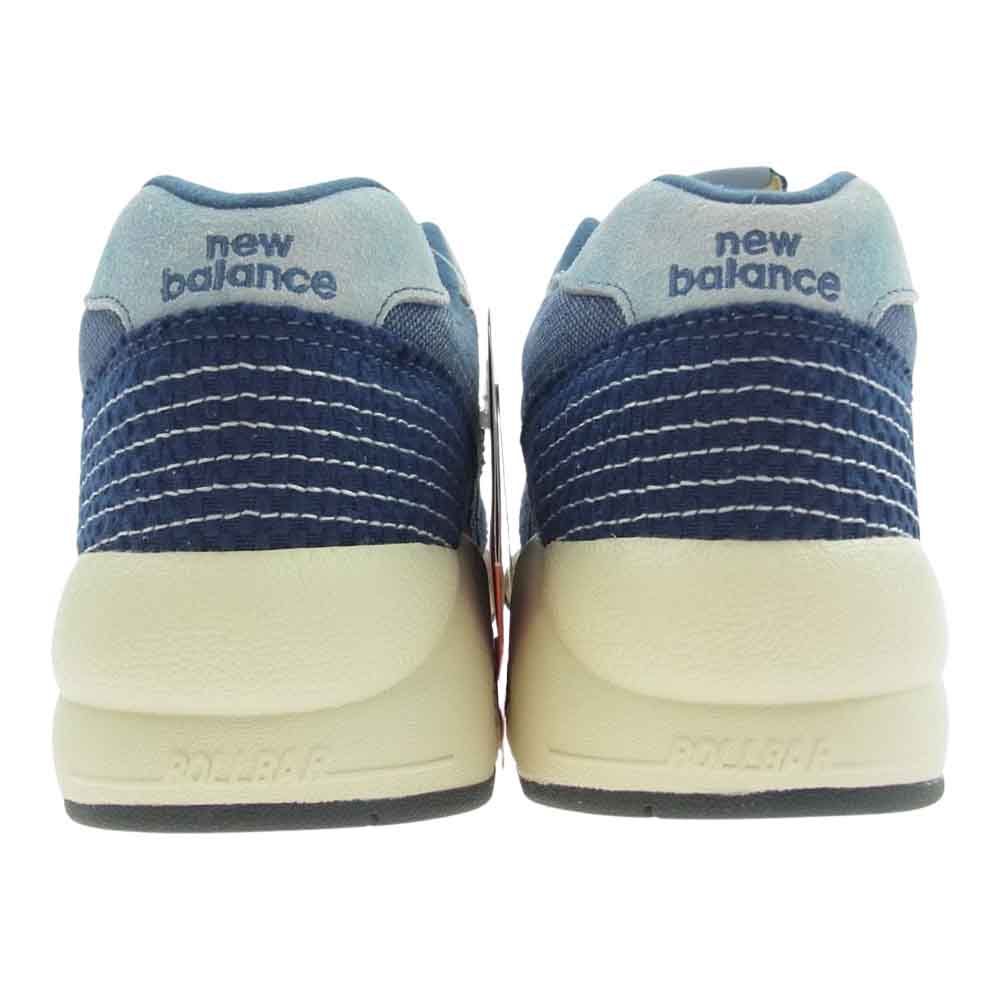 NEW BALANCE ニューバランス MT580JP Boro Pack 襤褸パック ボロパック ローカット スニーカー ネイビー系 ライトブルー系 28cm【極上美品】【中古】