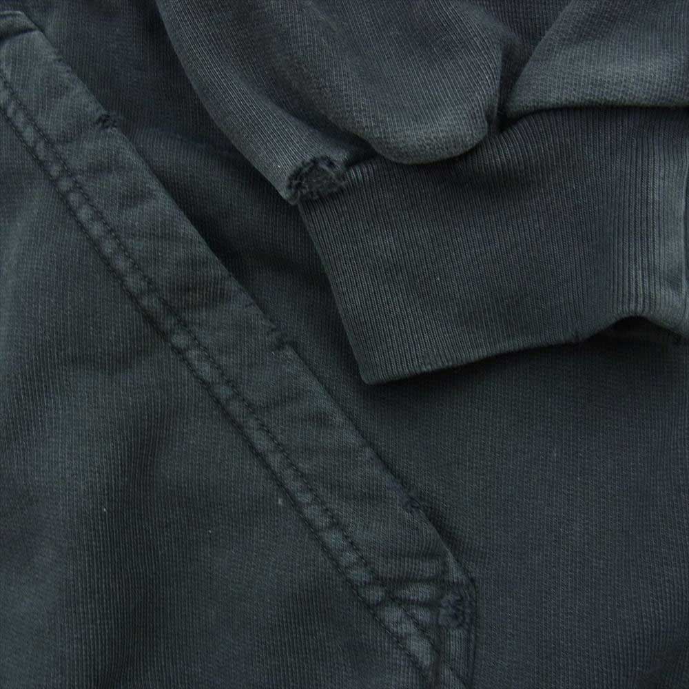 BALENCIAGA バレンシアガ 22AW 713677 Be Different Popover Hoody ダメージ クラッシュ加工 スウェット パーカー フーディ ブラック ブラック系 L【中古】