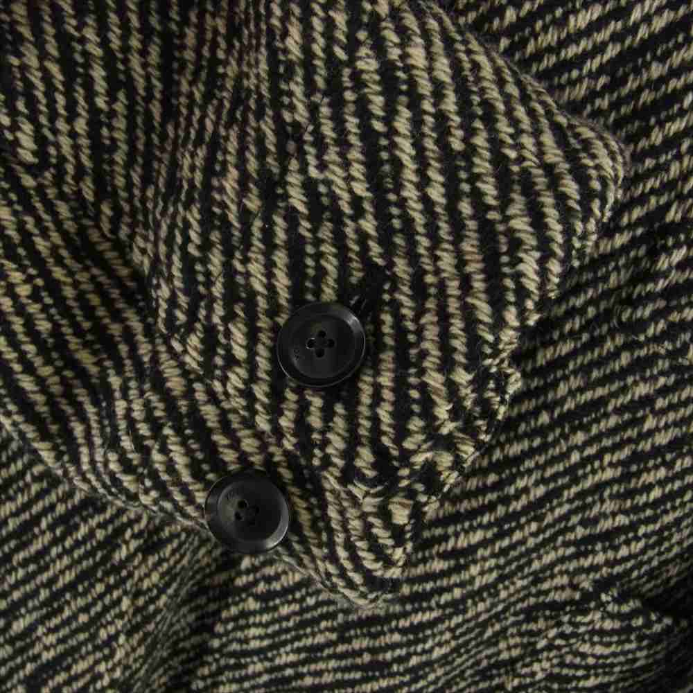 ヨーク 23AW YK23FW0513B WOOL NEP TWEED COVERALL JACKET ウール ネップ ツイード カバーオール ジャケット ベージュ系 ブラック系 2(S)【新古品】【未使用】【中古】