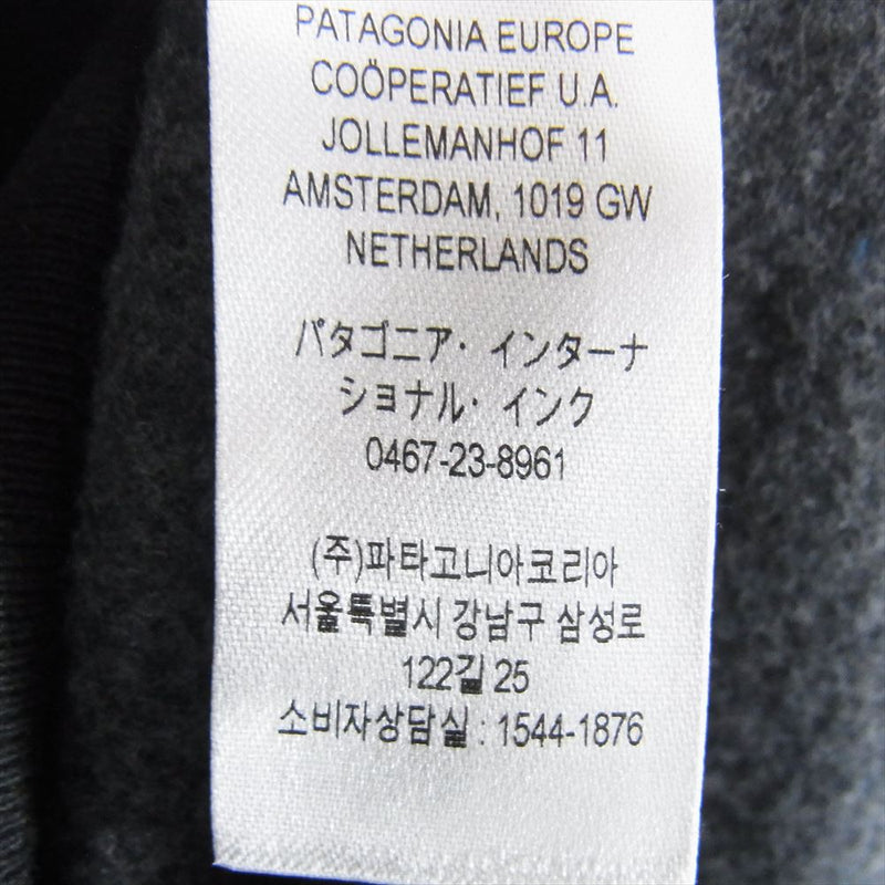 patagonia パタゴニア 39622 P-6 LOGO Uprisal Hoody ロゴ アップライザル フーディ ブラック系 L【新古品】【未使用】【中古】