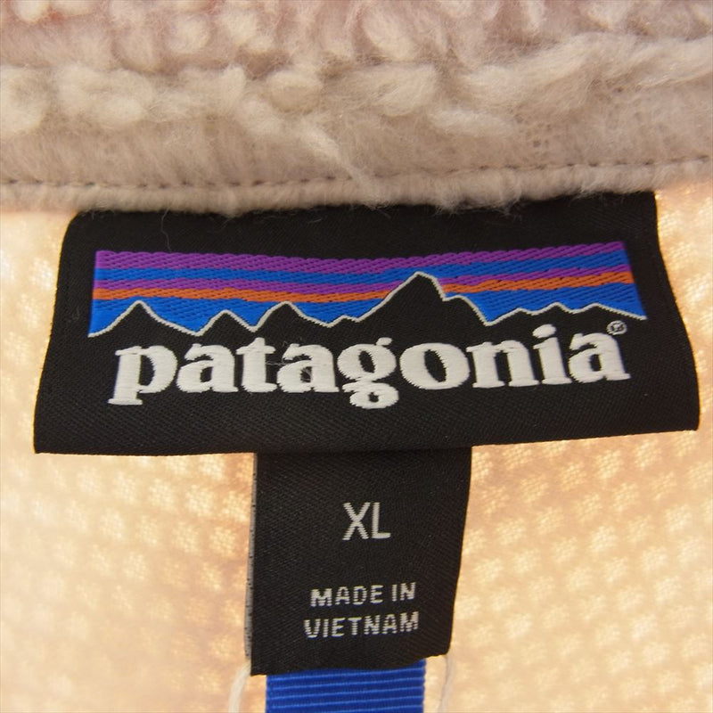 patagonia パタゴニア 23AW 23056 Classic Retro-X Jacket クラシック レトロX フリースジャケット オフホワイト系 XL【新古品】【未使用】【中古】