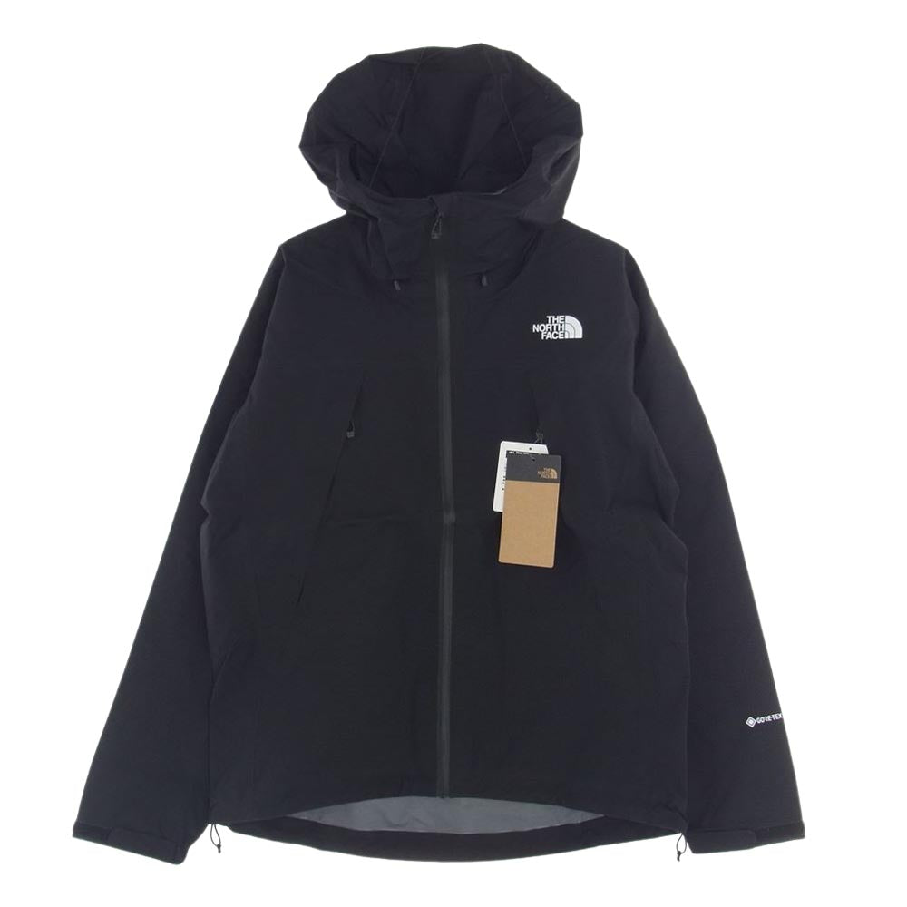 THE NORTH FACE ノースフェイス NP62303 CLIMB LIGHT JACKET クライムライト ジャケット GORE-TEX ゴアテックス シェル マウンテンパーカー  ブラック系 M【新古品】【未使用】【中古】