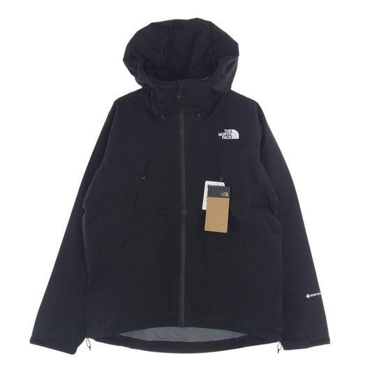THE NORTH FACE ノースフェイス NP62303 CLIMB LIGHT JACKET クライムライト ジャケット GORE-TEX ゴアテックス シェル マウンテンパーカー  ブラック系 M【新古品】【未使用】【中古】