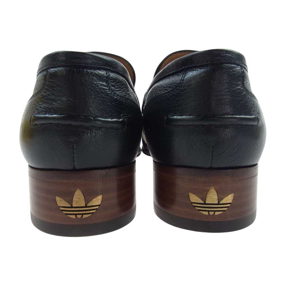 GUCCI グッチ 23SS  × adidas アディダス 3ストライプ ビットローファー マルチカラー系 37【中古】