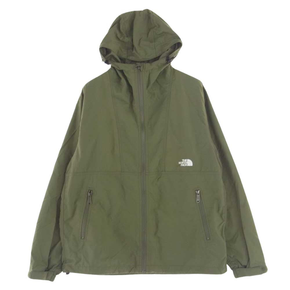 THE NORTH FACE ノースフェイス NP71830 COMPACT JACKET コンパクト ジャケット カーキ系 S【中古】