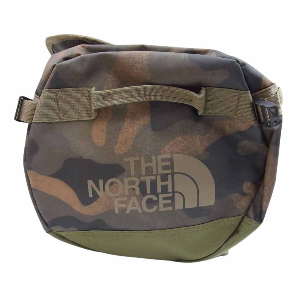 THE NORTH FACE ノースフェイス NM81967 BCダッフルS BC Duffel S カモフラ 総柄 2WAY ボストンバッグ ショルダーバッグ カーキ系 50L【極上美品】【中古】