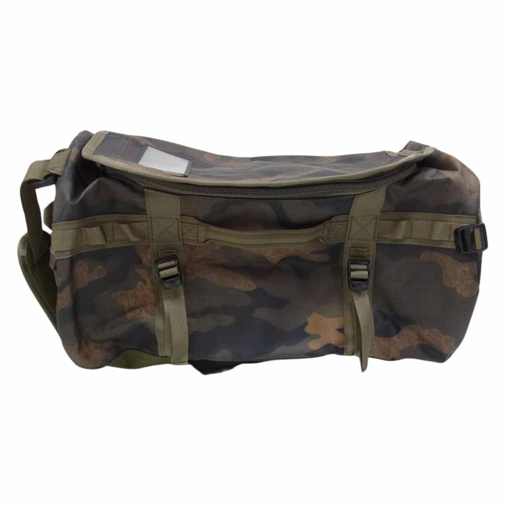 THE NORTH FACE ノースフェイス NM81967 BCダッフルS BC Duffel S カモフラ 総柄 2WAY ボストンバッグ ショルダーバッグ カーキ系 50L【極上美品】【中古】