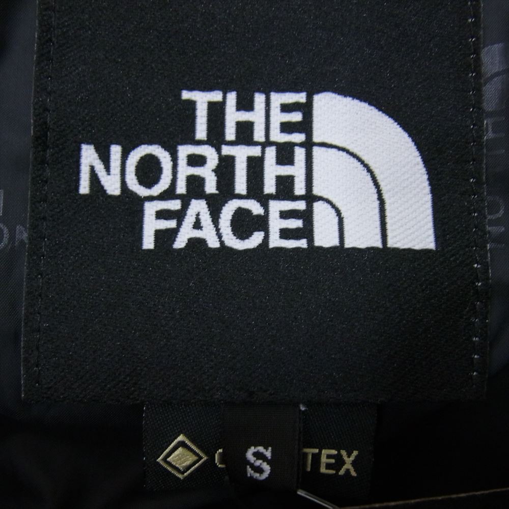 THE NORTH FACE ノースフェイス NP62135 NOVELTY MOUNTAIN LIGHT JACKET GORE-TEX カモフラ 総柄 マウンテン ライト ゴアテックス ジャケット カーキ系 S【中古】