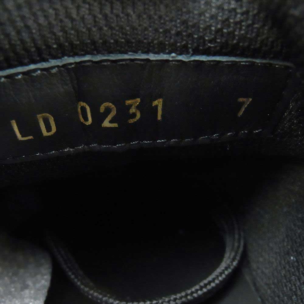 LOUIS VUITTON ルイ・ヴィトン ダミエ Tattoo タトゥーライン メタリック スニーカー グレー ダークグレー系 7(26cm)【極上美品】【中古】
