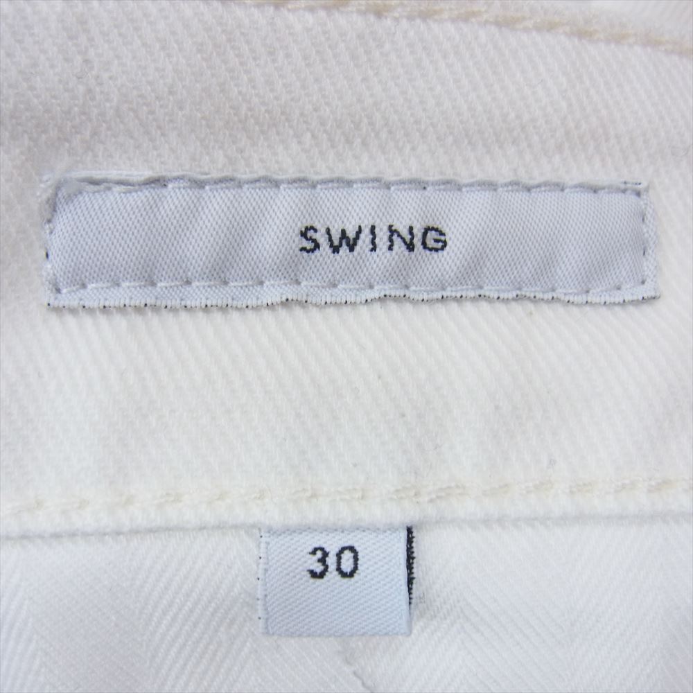 PT TORINO C5DJ05Z2WBAS OA14 SWING ホワイト デニムパンツ  ホワイト系 30【中古】