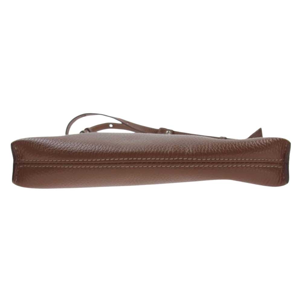 Daniel & Bob ダニエルアンドボブ レザー サコッシュ ショルダーバッグ ブラウン系【中古】
