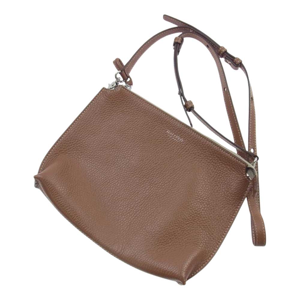 Daniel & Bob ダニエルアンドボブ レザー サコッシュ ショルダーバッグ ブラウン系【中古】
