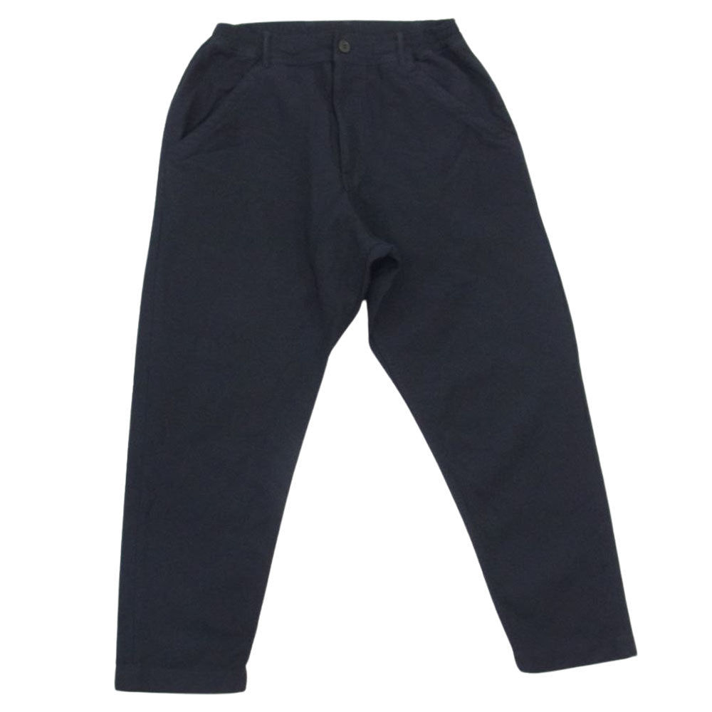 COMME des GARCONS HOMME DEUX コムデギャルソンオムドゥ 21SS DG-P053 ポリエステル 縮絨 パンツ ブラック系 S【中古】