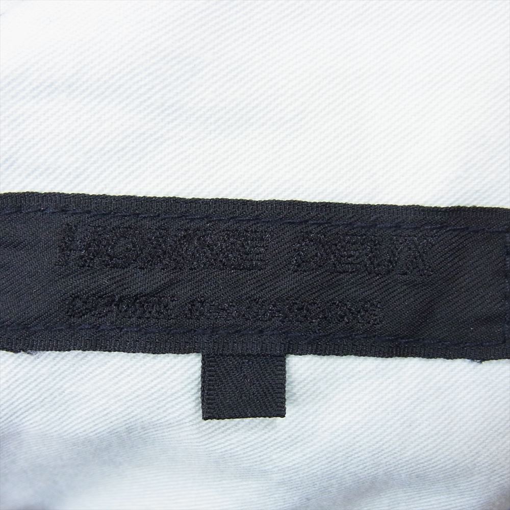 COMME des GARCONS HOMME DEUX コムデギャルソンオムドゥ 21SS DG-P053 ポリエステル 縮絨 パンツ ブラック系 S【中古】