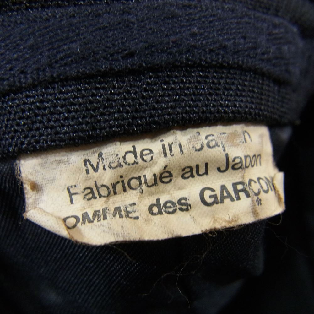 COMME des GARCONS HOMME DEUX コムデギャルソンオムドゥ 21SS DG-J048 ポリエステル 縮絨 ジャケット ネイビー系 S【中古】