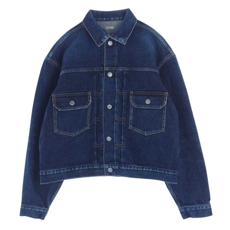 アプレッセ 22AAP-01-10H 2nd Type Denim Jacket セカンドタイプ デニム ジャケット インディゴブルー系 44【中古】