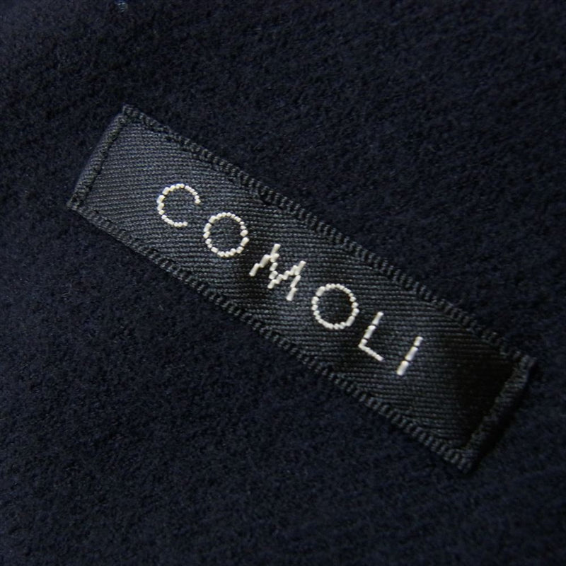 COMOLI コモリ 22AW W03-01006 リファインウール ダブルブレスト ジャケット ネイビー系 1【中古】