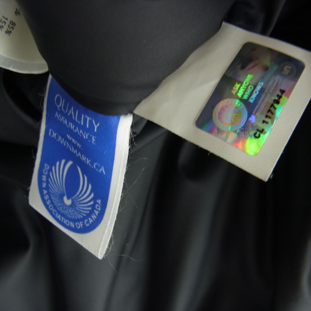 CANADA GOOSE カナダグース 3438JM R 国内正規品 グリフィンタグ JASPER PARKA ジャスパーパーカ コヨーテファーフード付き ダウンジャケット ブラック系 M【中古】