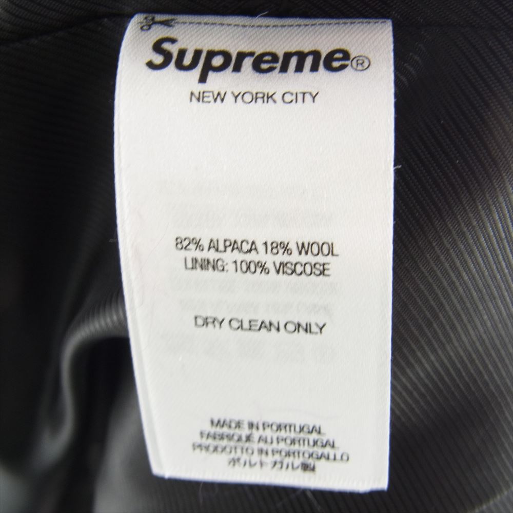 Supreme シュプリーム 21AW Loro Piana ロロピアーナ ALPACA OVERCOAT アルパカ オーバーコート パープル系 L【極上美品】【中古】