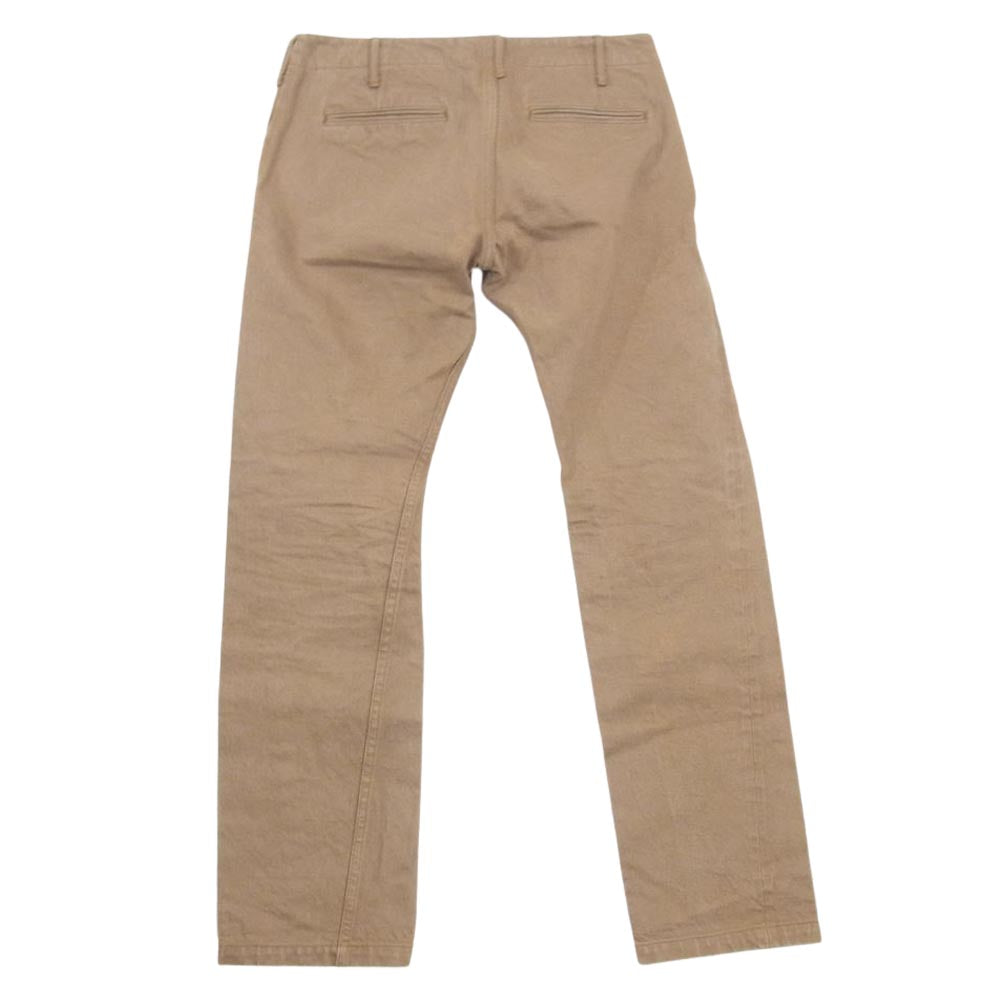 SAMURAI JEANS サムライジーンズ 15oz ヘビー チノ トラウザーズ チノパン ブラウン系 34【中古】