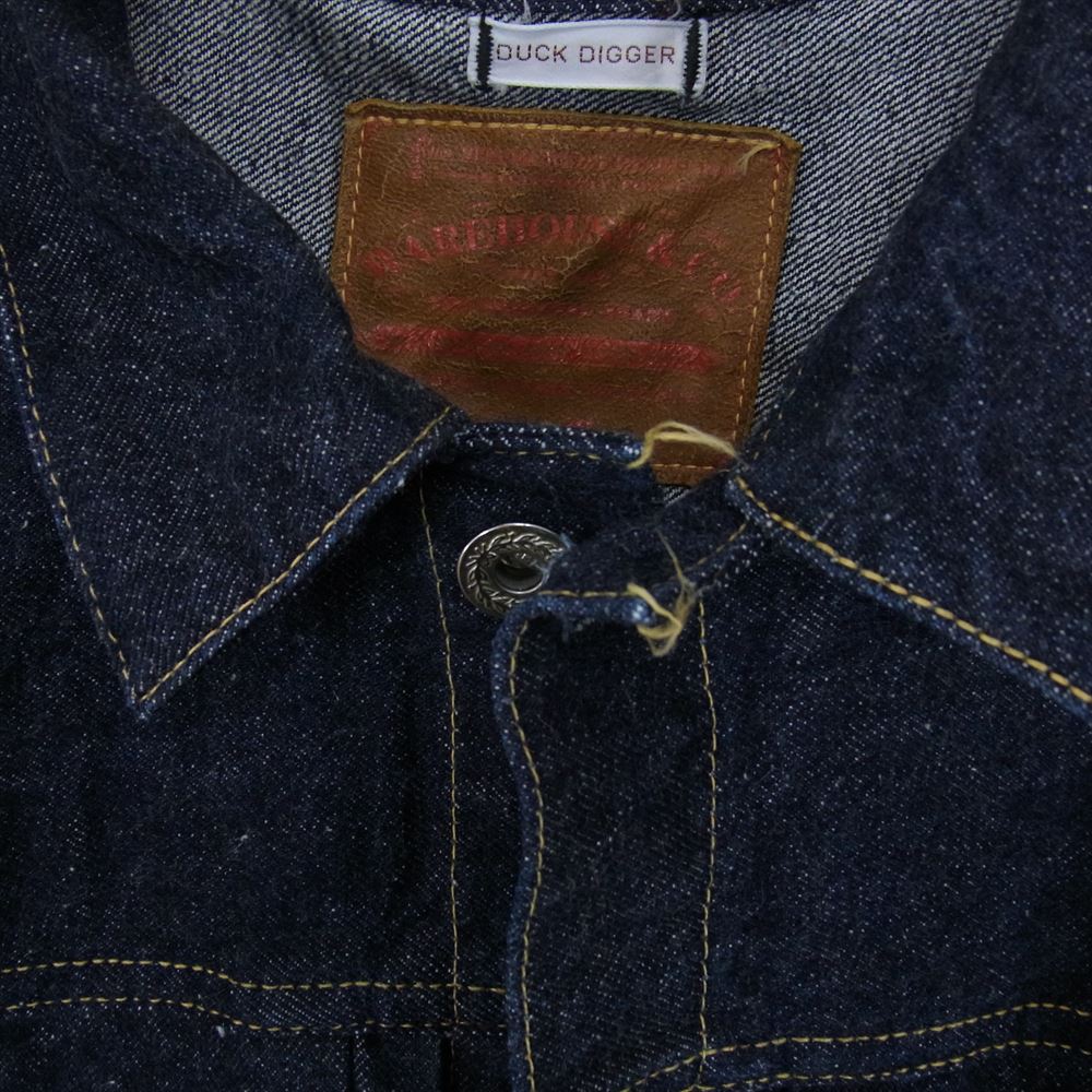 WAREHOUSE ウエアハウス DD-S2001XX NEW DENIM WW II MODEL 大戦モデル 1st デニムジャケット インディゴブルー系 46【中古】