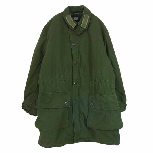 スウェーデン軍 ヴィンテージ M59 ミリタリー コート カーキ系 サイズ表記無【中古】