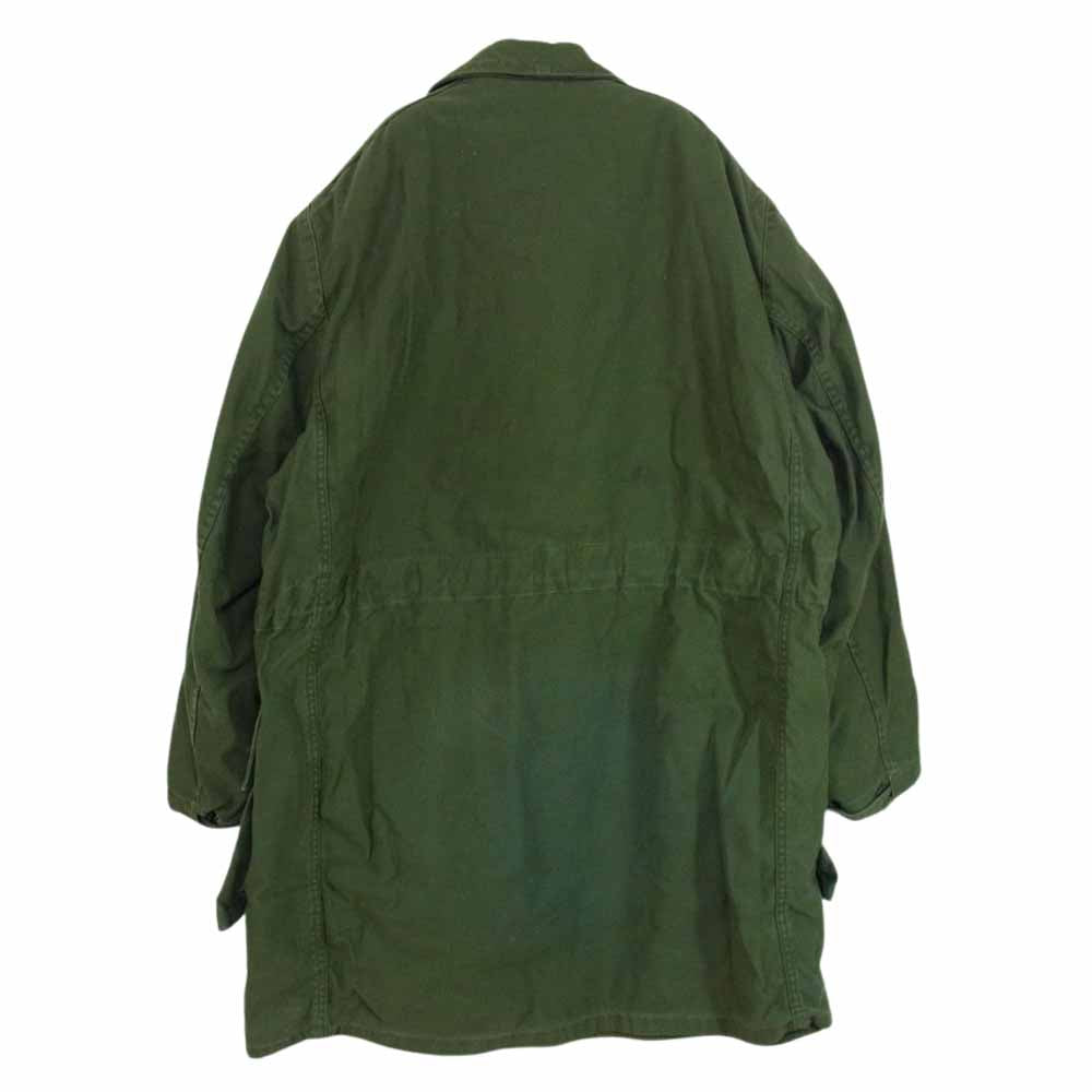 スウェーデン軍 ヴィンテージ M59 ミリタリー コート カーキ系 サイズ表記無【中古】