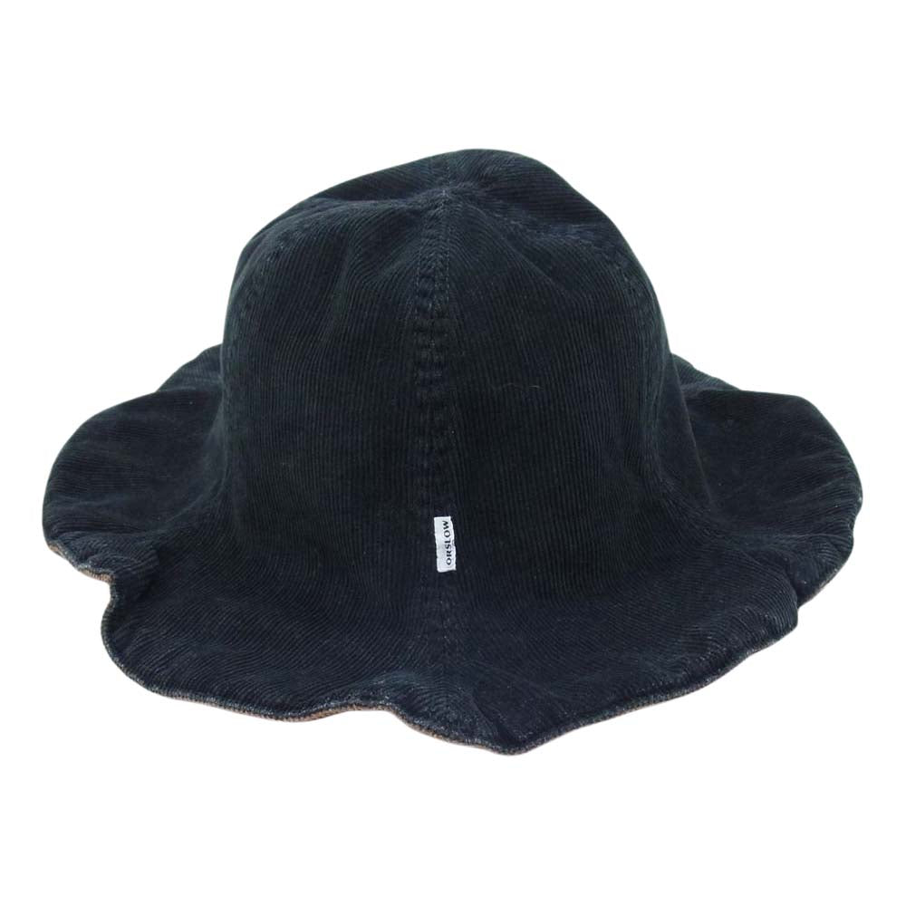 orSlow オアスロウ コーデュロイ リバーシブル チューリップ ハット 帽子 ブラウン系【中古】