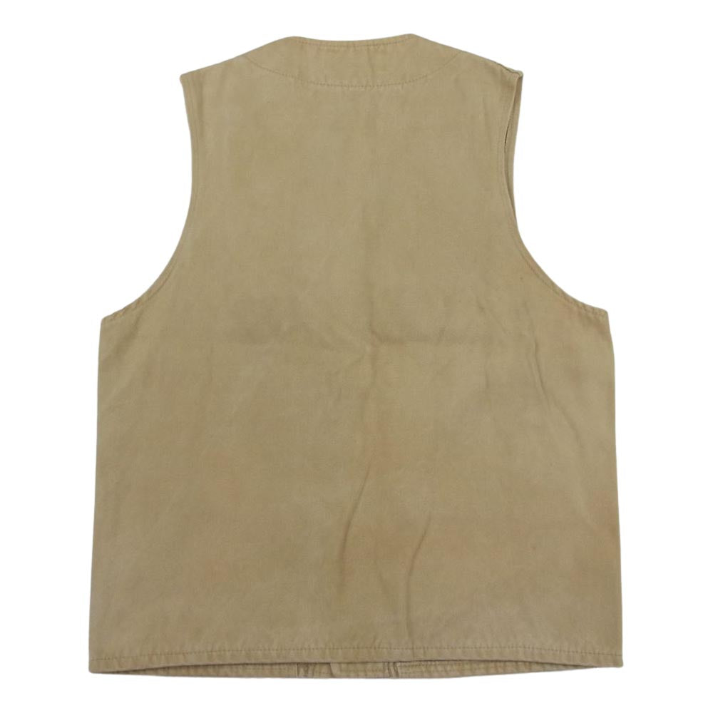 FILSON フィルソン USA製 モールスキン ワーク ベスト ベージュ系 36【中古】