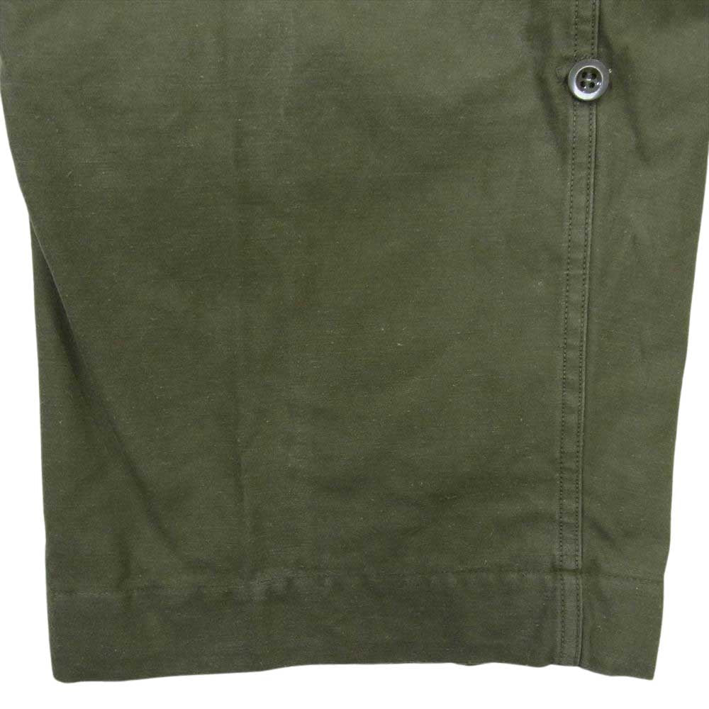 オランダ軍 ヴィンテージ 60s K.L. SEYNTEX ダブルフェイス カーゴ パンツ カーキ系 78 80【中古】