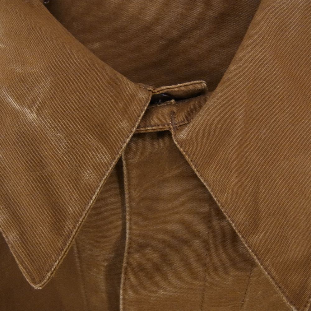 フランス国鉄 ヴィンテージ 40s 50s レイルロード 鉄道作業員 フレンチ ワーク ジャケット ブラウン系 サイズ表記無【中古】