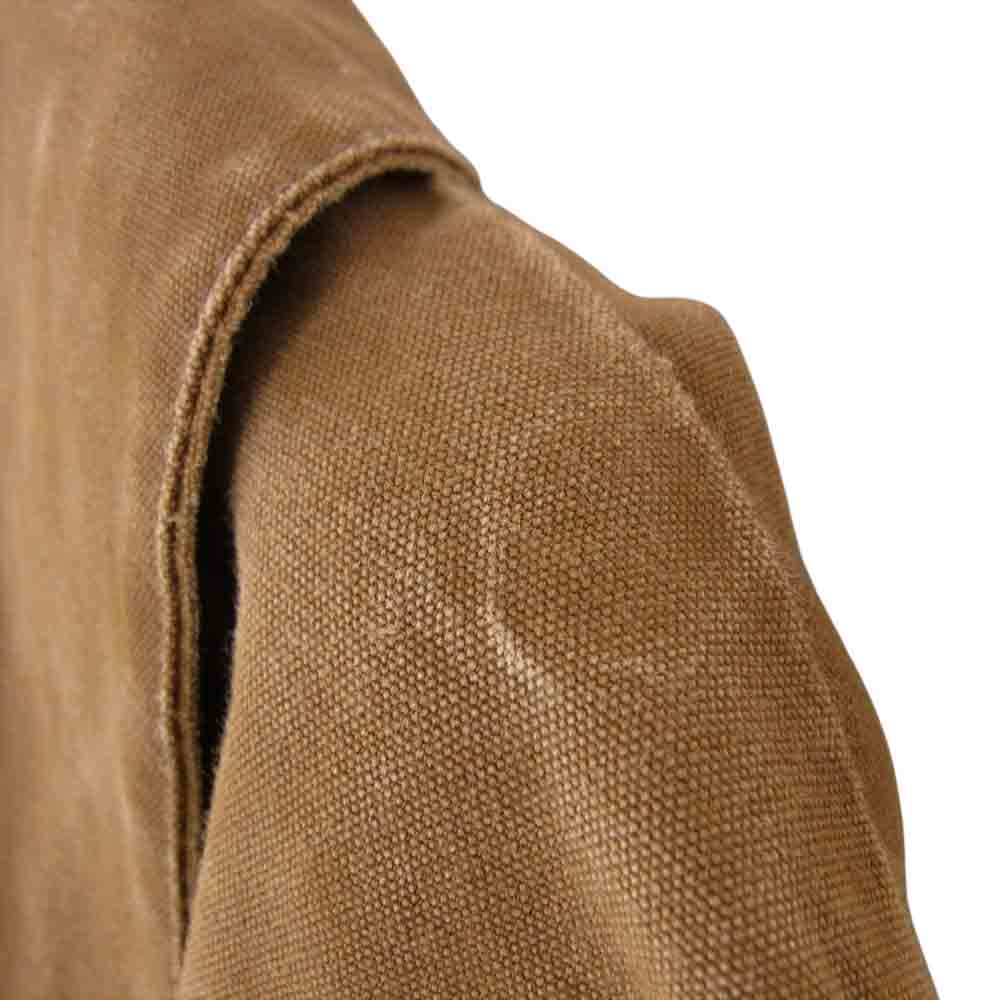 フランス国鉄 ヴィンテージ 40s 50s レイルロード 鉄道作業員 フレンチ ワーク ジャケット ブラウン系 サイズ表記無【中古】