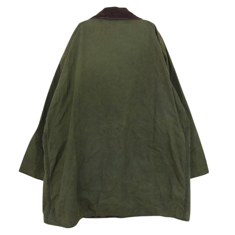 Barbour バブアー 95年製 3ワラント Gamefair ゲームフェア オイルド ジャケット カーキ系 C44 112CM【中古】