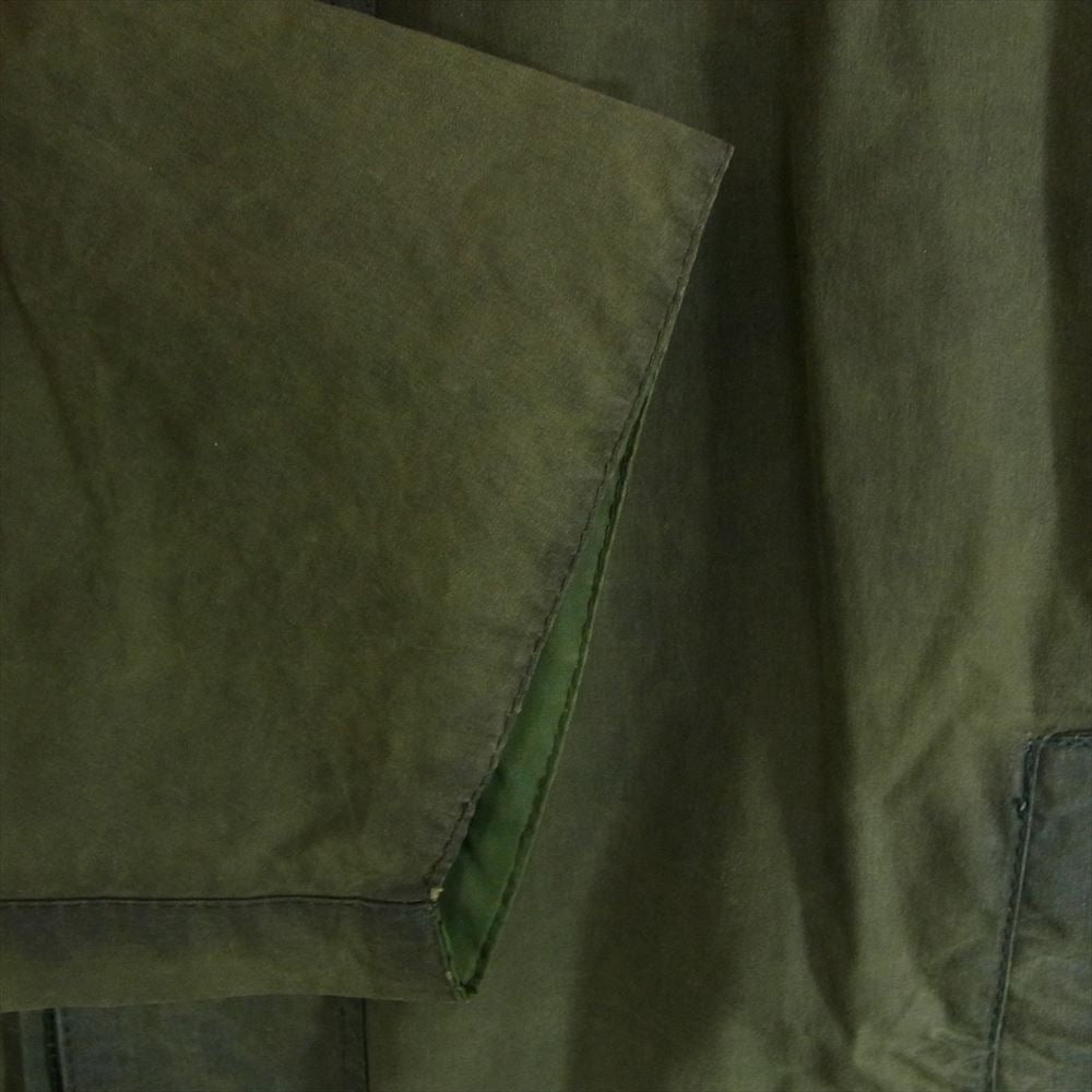 Barbour バブアー 95年製 3ワラント Gamefair ゲームフェア オイルド ジャケット カーキ系 C44 112CM【中古】