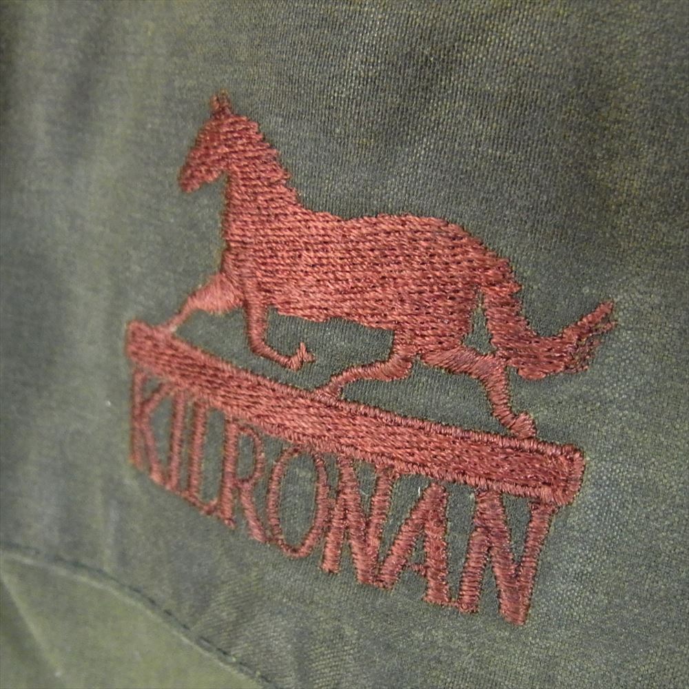 Barbour バブアー 95年製 3ワラント Gamefair ゲームフェア オイルド ジャケット カーキ系 C44 112CM【中古】