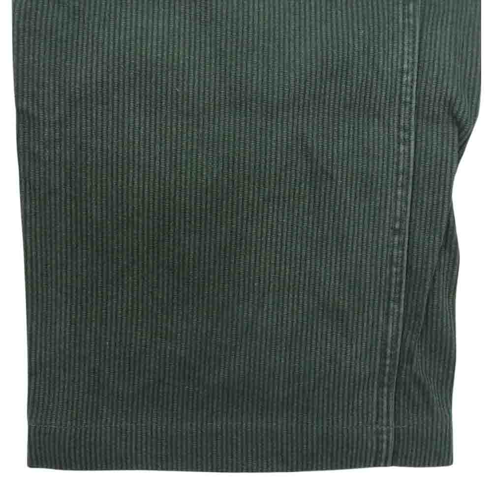 TENDERLOIN テンダーロイン T-BDP PIQUE WASH ウォッシュ加工 ピケ コットン ワークパンツ グリーン系 S【中古】